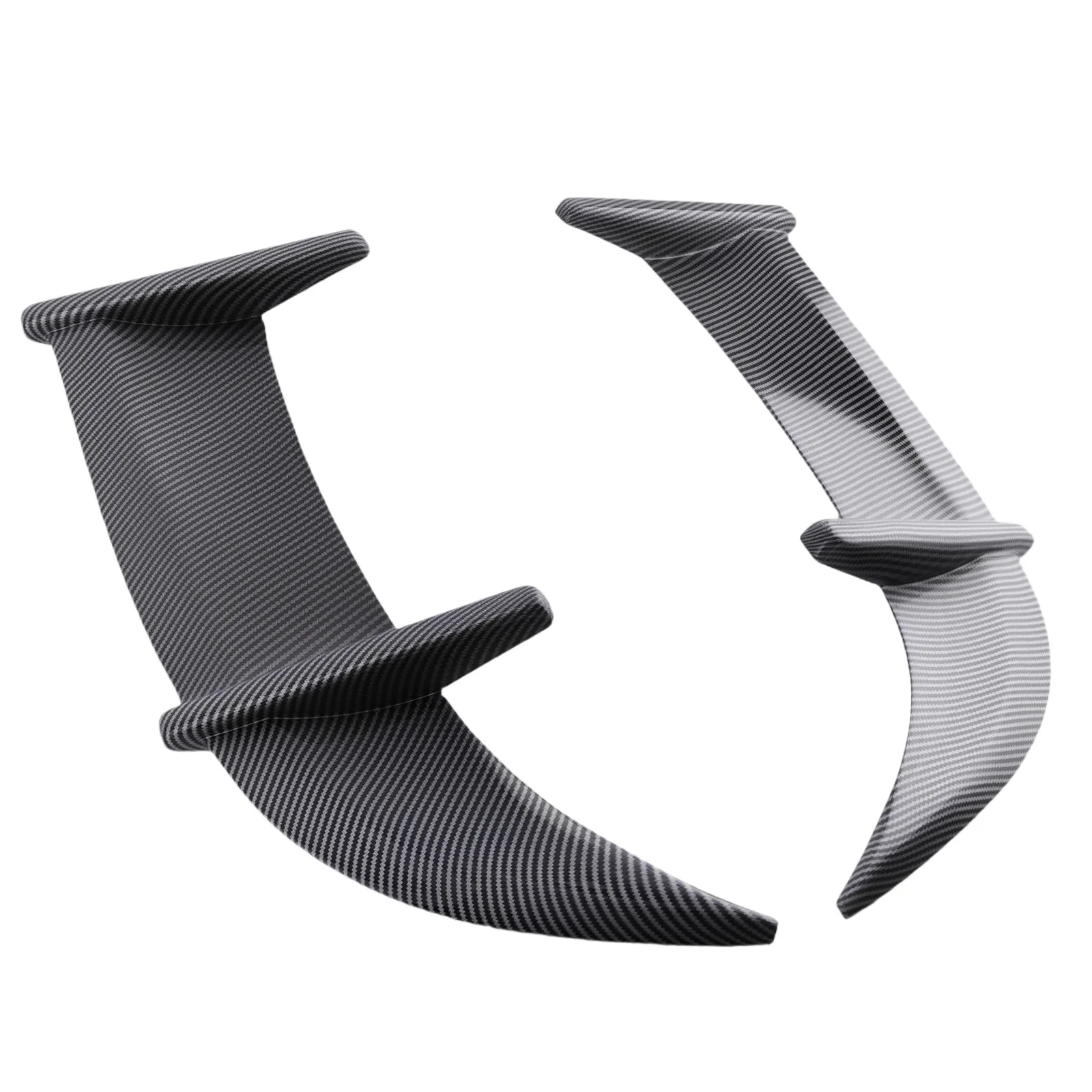 2pcs Rear Roof Trunk Wing Spoiler Kit for VW Golf MK6 GTI R20 2010 2011-2013 - Image 3