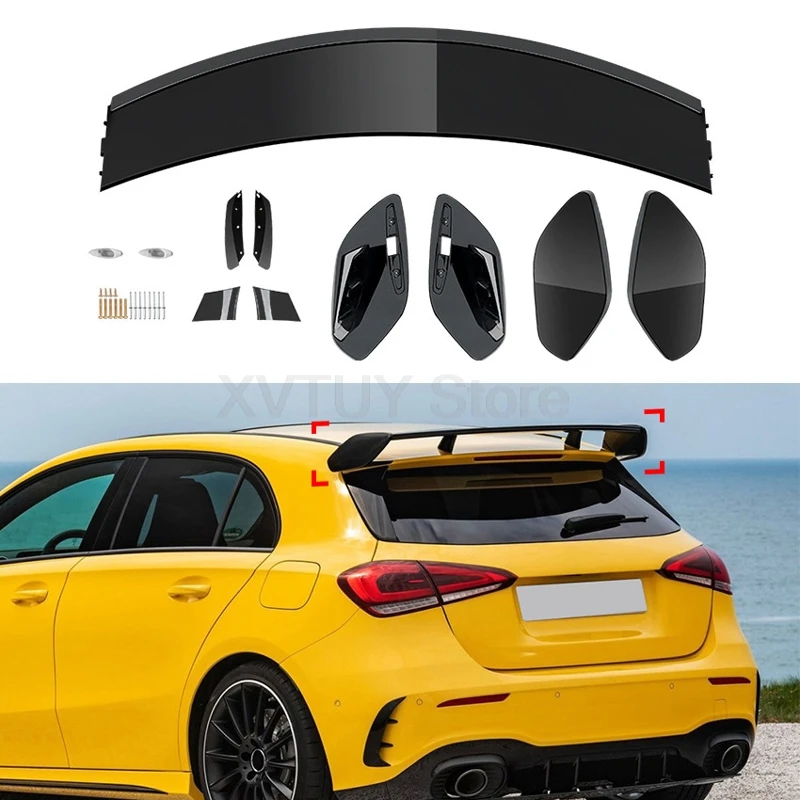Rear Wing Trunk Roof Spoiler For Mercedes Benz A Class - Image 3