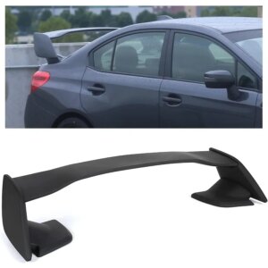 Rear Trunk Spoiler Compatible with 20152021 Subaru WRX WRX STI 4 Door Sedan Rear Trunk Lid Spoiler Wing ABS Plastic Matte Black
