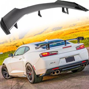 ZL1 1LE Style Rear Spoiler Trunk Wing Compatible with Chevrolet Camaro All Models 20162024 Without Rear Spoiler Camera for Enha