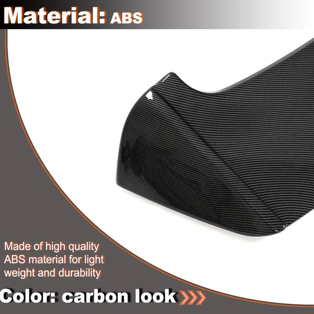 Rear Roof Spoiler Wing For VW Golf 6 MK6 GTI GTD R20 2008-2013 Car Rear Trunk Roof Spoiler Lip Tail Wing Lid Car Bodykit Tuning - Image 5