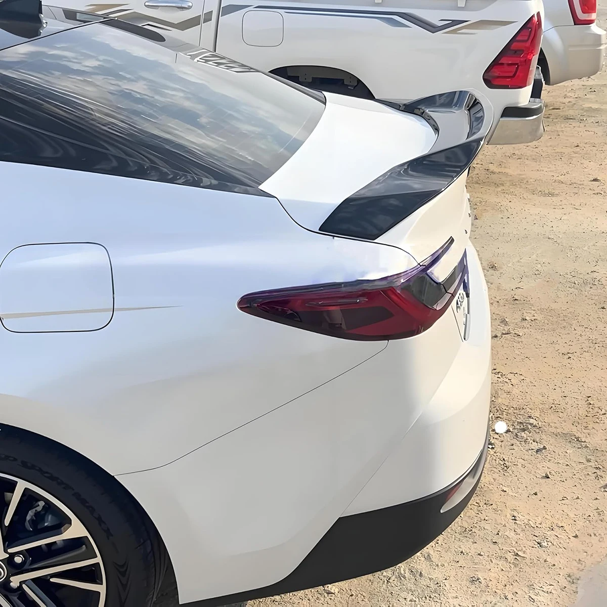 Rear Trunk Spoiler Wing For Toyota Camry 2025 2026 R Style LE/SE/XLE/XSE/Hybrid High Kick Duckbill Trunk Spoiler Lip Tuning Kit - Image 4