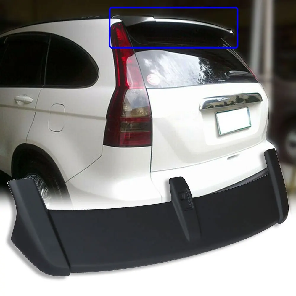 Rear Roof Top Spoiler For Honda For CRV For CR-V 2007-2011 Factory Style Unpainted ABS - Image 2