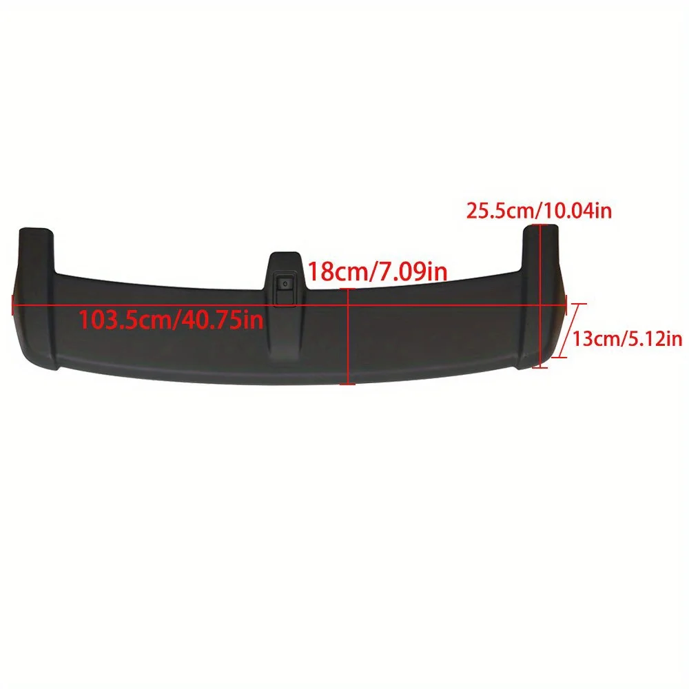Rear Roof Top Spoiler For Honda For CRV For CR-V 2007-2011 Factory Style Unpainted ABS - Image 6