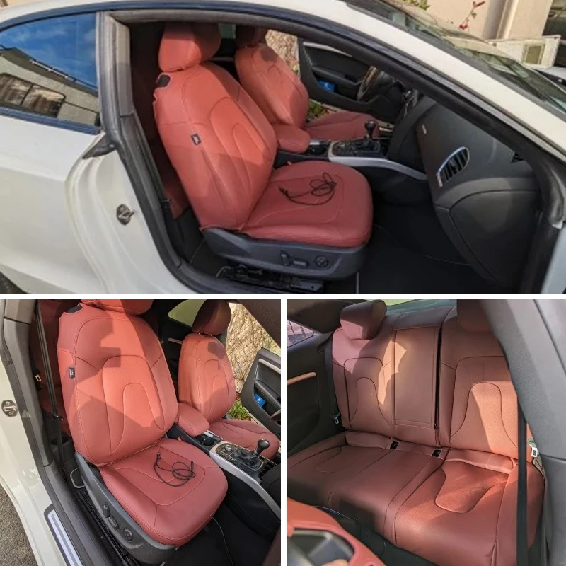 Custom Leather Seating Interior Replacement - Image 4