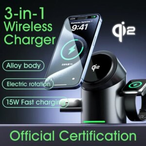 3 In 1 Magsafe Charging Dock Station For Android iPhone iWatch Airpods