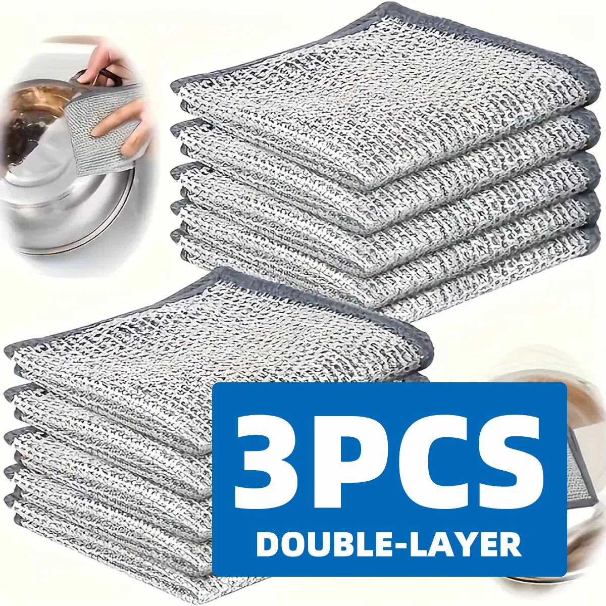 Double layer 3pcs