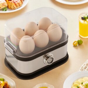 6-Egg Electric Cooker & Steamer - Rapid Stainless Boiler