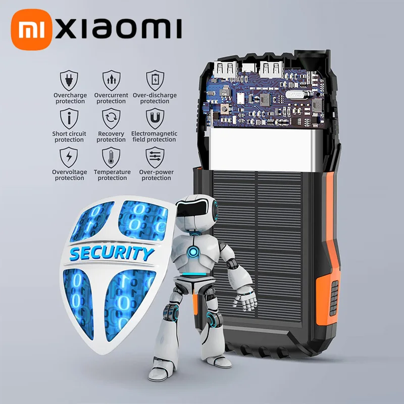42800mAh Solar Power Bank Fast Charger - Image 3