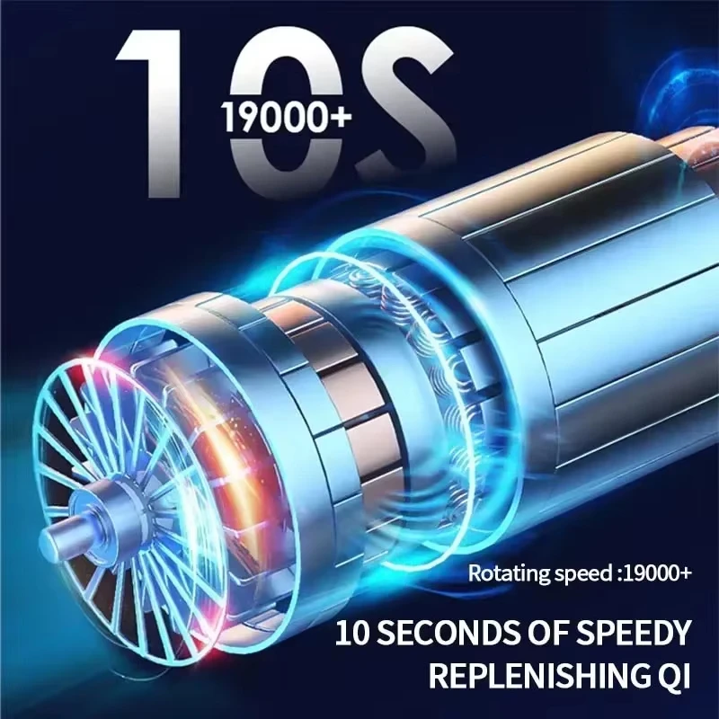 12000mAh Wireless Tire Inflator - 150PSI Portable Compressor - Image 5