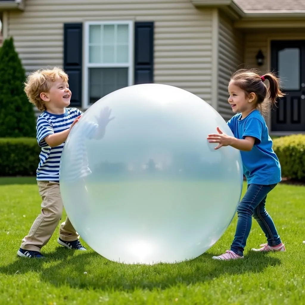 Super Magic Bubble Balls - Inflatable Transparent Water Walking Balls