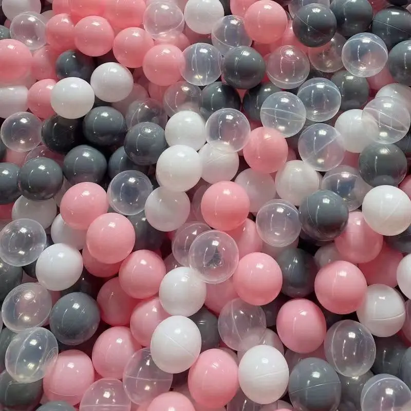 100PCS Colorful Ocean Wave Balls - Soft PE Pool & Tent Play Set - Image 3