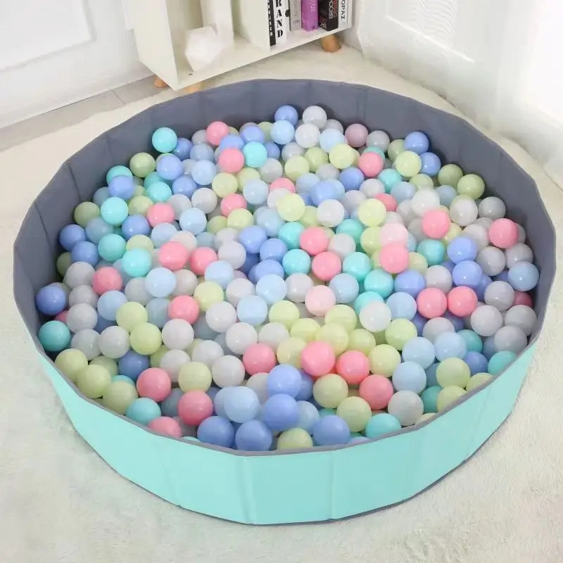 100PCS Colorful Ocean Wave Balls - Soft PE Pool & Tent Play Set - Image 4