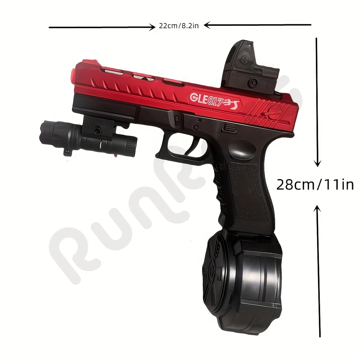 Electric Orbeez Blaster Gun - Rechargeable Splatter Ball Pistol for Outdoor Fun - Image 3
