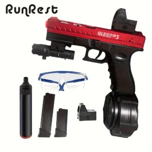 Electric Orbeez Blaster Gun - Rechargeable Splatter Ball Pistol for Outdoor Fun