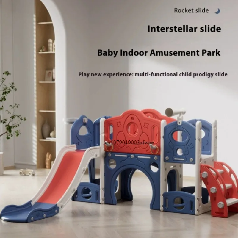 3-in-1 Toddler Slide & Swing Playset - Indoor/Outdoor Multifunction Climber