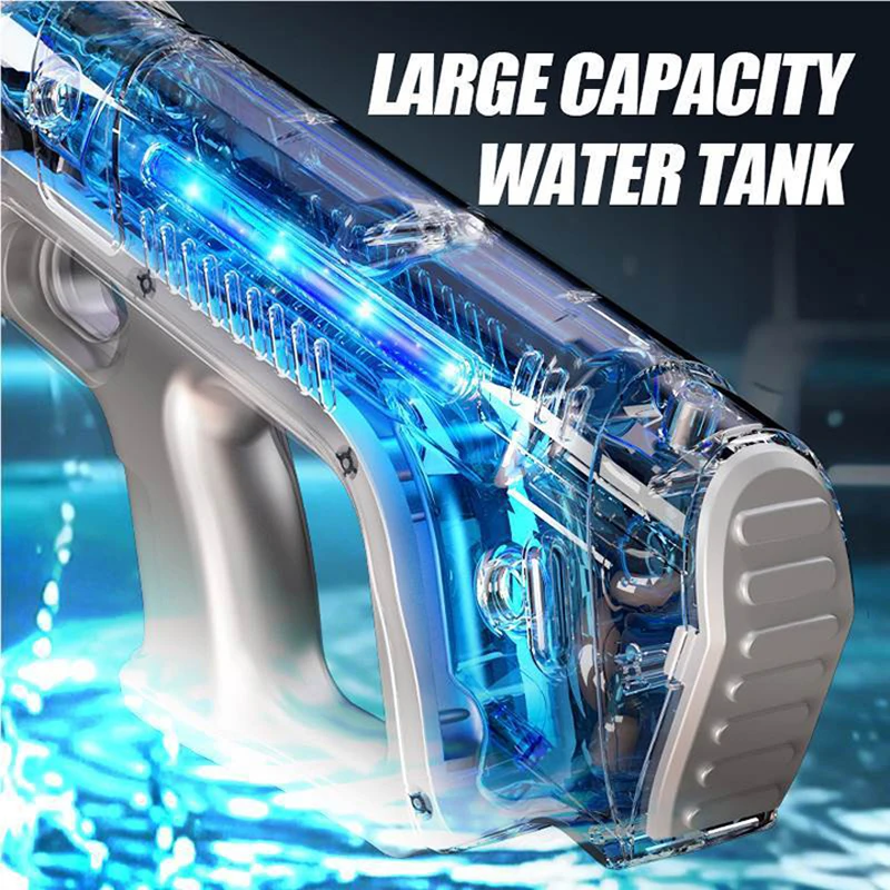 Automatic High-Pressure Electric Water Gun - Kids Summer Pool Blaster - Image 5