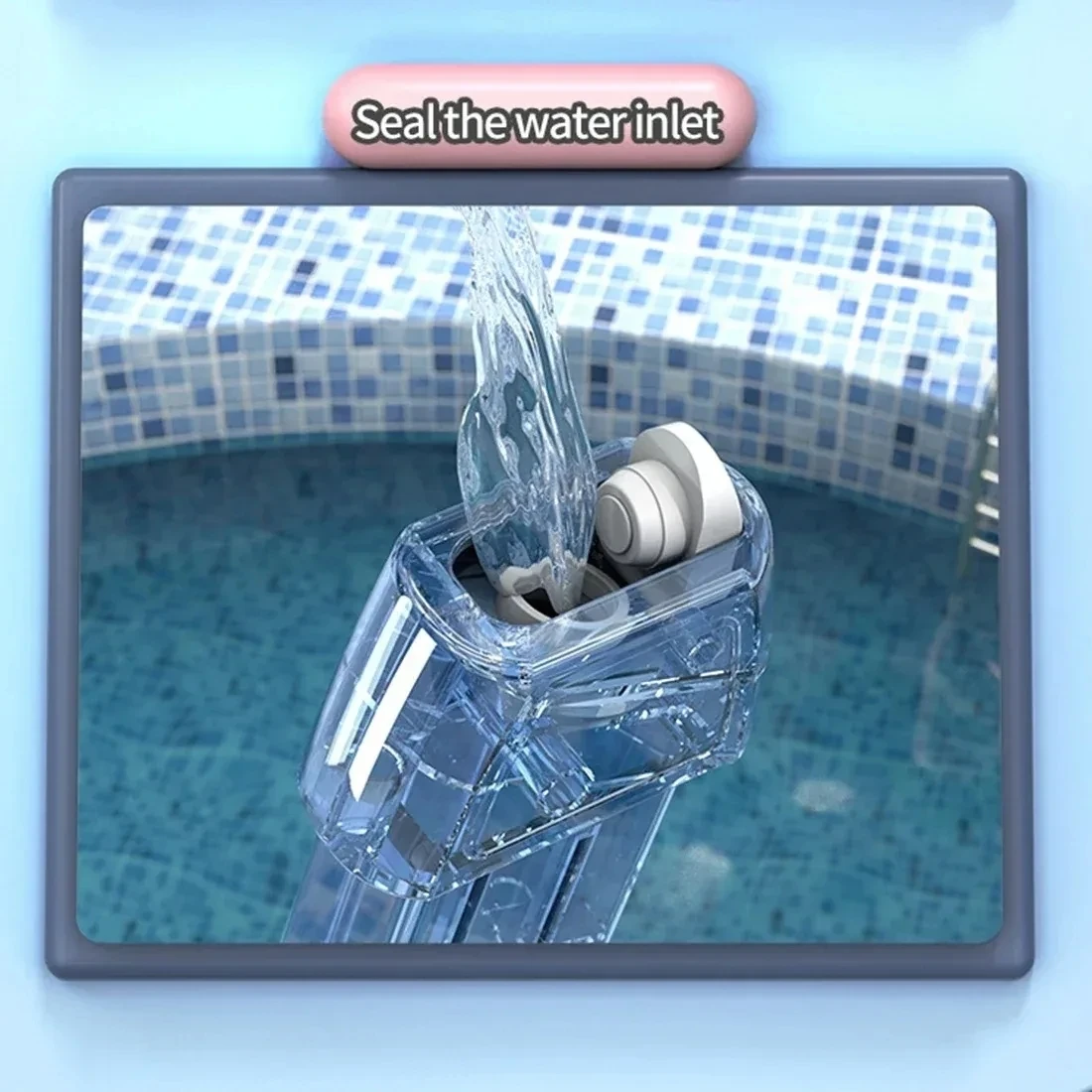 Blue Electric Water Guns - High-Pressure Auto Spray Blaster for Pool & Beach - Image 5