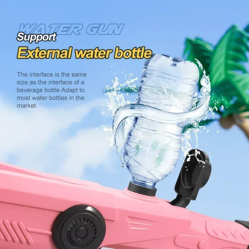 Electric Automatic Water Storage Gun - Portable Summer Spray Blaster - Image 5