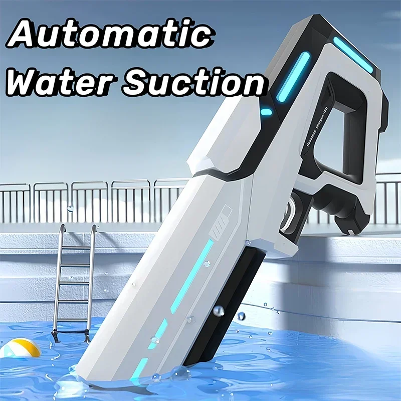 Electric Automatic Water Storage Gun - Portable Summer Spray Blaster - Image 6