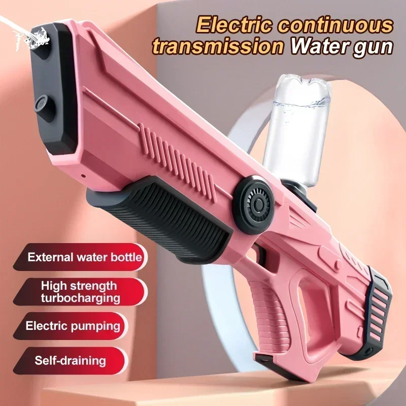 Electric Automatic Water Storage Gun - Portable Summer Spray Blaster - Image 3