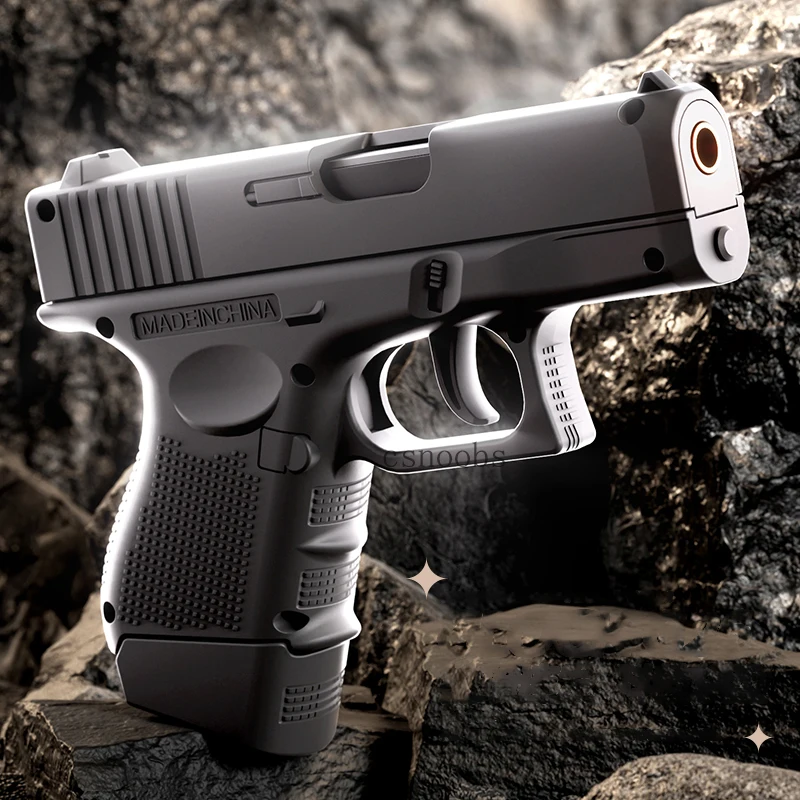 Continuous Firing Mini G26 Pistol - Soft Bullet Blaster Toy Gun