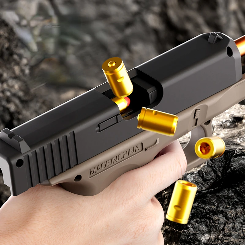 Continuous Firing Mini G26 Pistol - Soft Bullet Blaster Toy Gun - Image 5