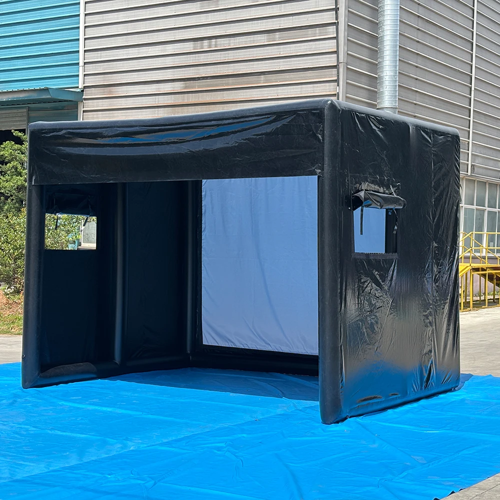 13ft Inflatable Golf Simulator Enclosure - Portable Practice Tent - Image 3