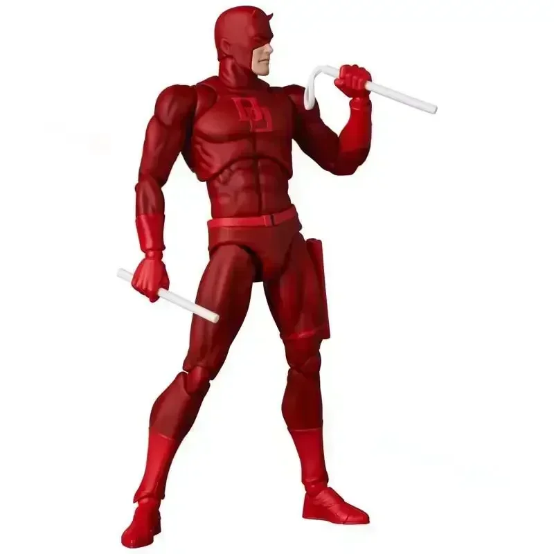MAFEX Daredevil Comic Ver. Figure - Marvel Red Devil Action Statue - Image 3