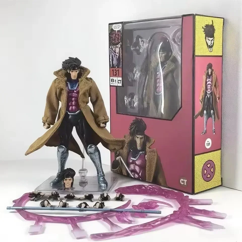 MAFEX Gambit Figure - X-Men Cajun Action Collectible - Image 6