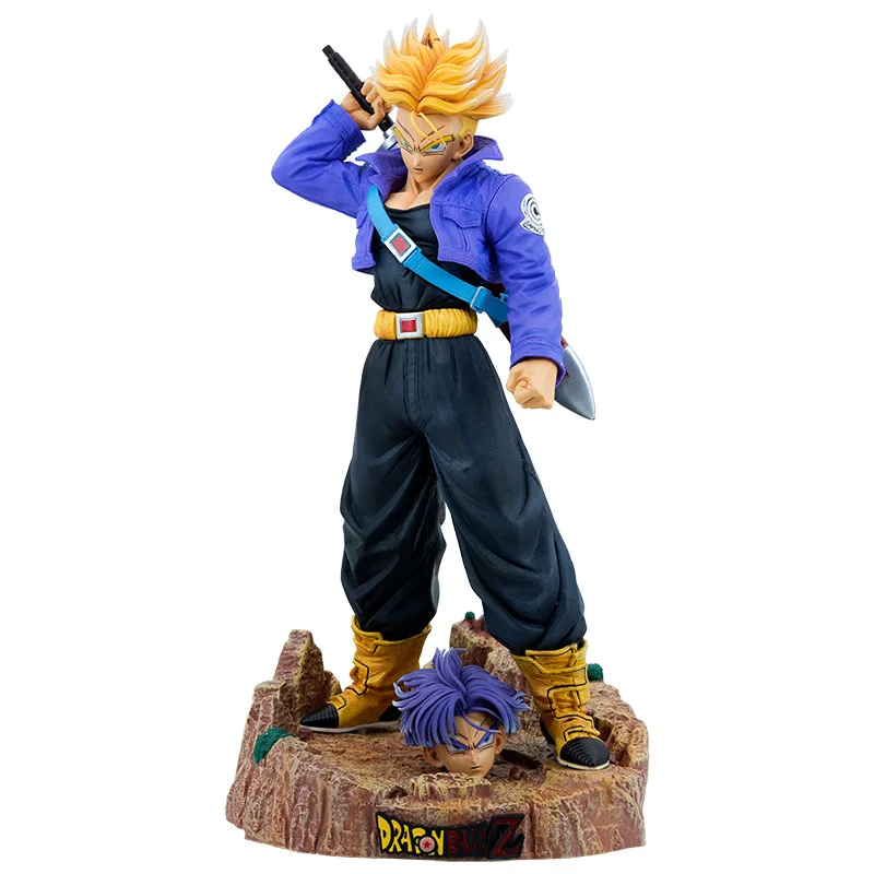 23cm Dragon Ball Z Super Saiyan Trunks Figure - Anime PVC Statue - Image 6