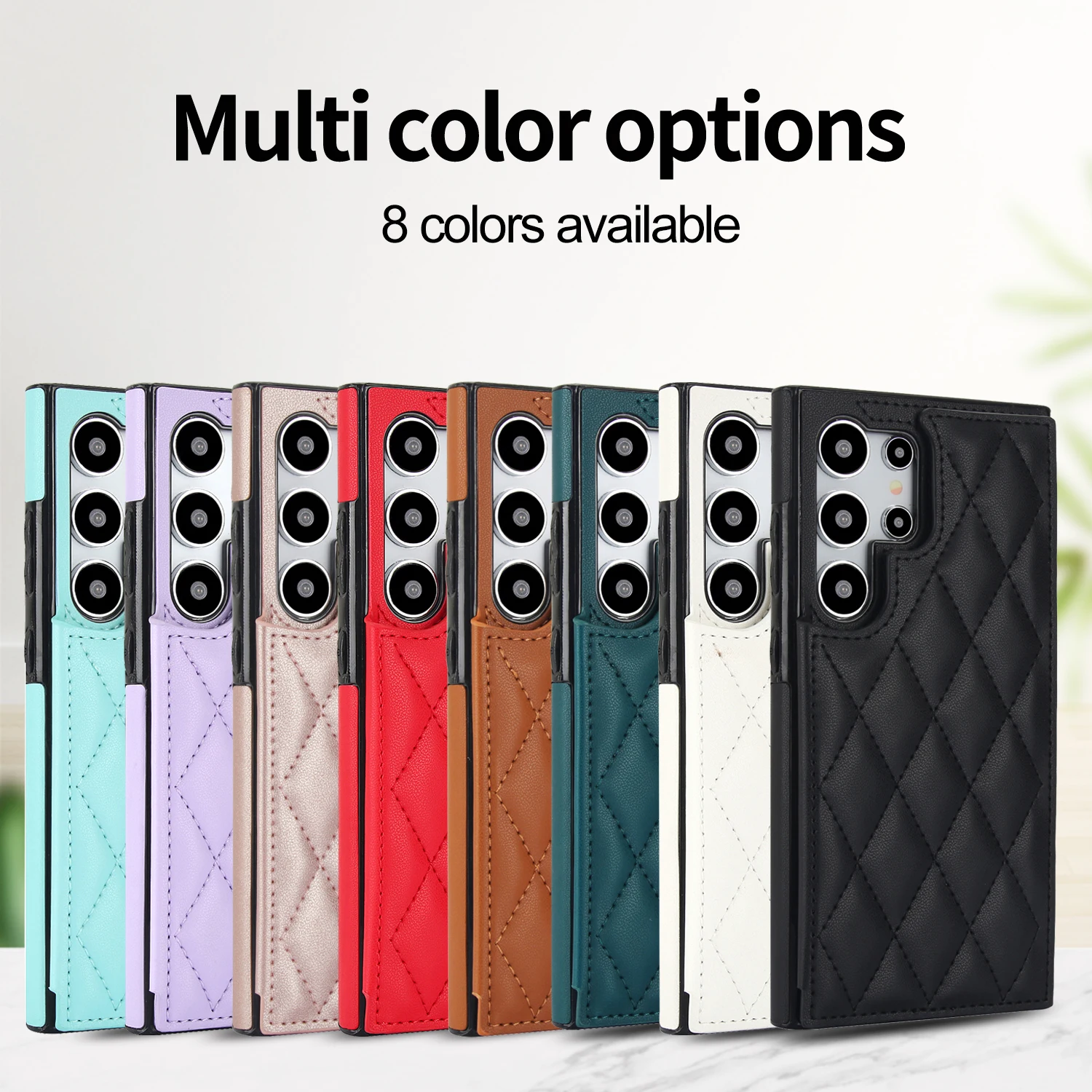 Wallet Small Fragrance Card Slot Flip Leather Case For Samsung Galaxy S25 Ultra S24 FE S23 S22 S21 S20 FE Note 20 10 Plus Cover - Image 6