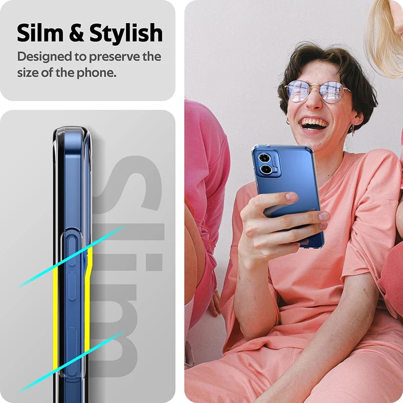 Ultra Thin Silicone Soft Clear Case For Motorola Edge 50 40 30 20 Pro Lite G24 G54 G84 G53 G73 G13 G62 G52 G42 Transparent Cover - Image 3