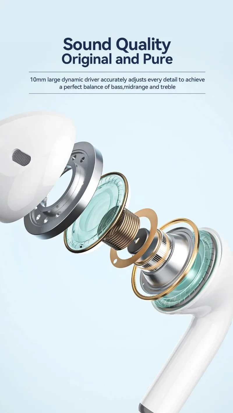 Pro 4 TWS Wireless Headphones Fone Bluetooth Earphones In Ear Earbuds Pro4 Headset - Image 5