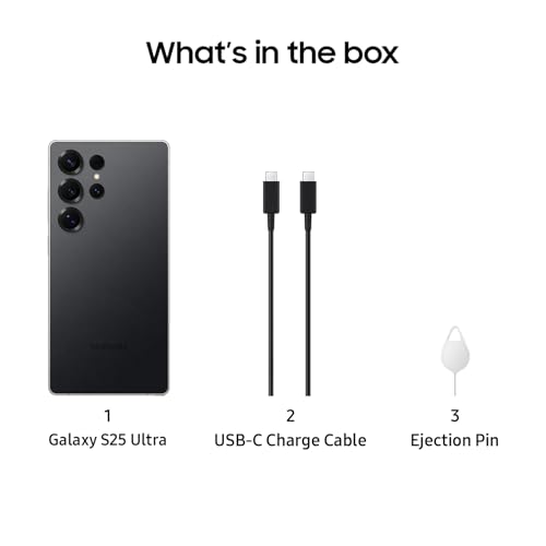 SAMSUNG Galaxy S25 Ultra, 512GB Smartphone, Unlocked Android, AI Night Mode Camera, Snapdragon 8 Elite Fast Processor, 5000mAh Battery, Built-in S Pen, 2025, US 1 Yr Warranty, Titanium Black - Image 4