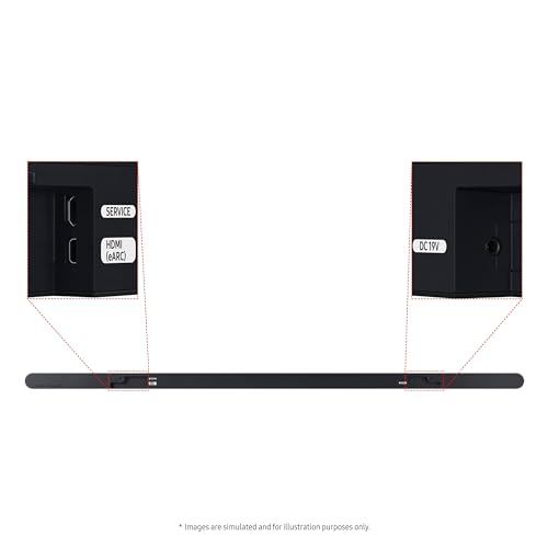SAMSUNG S800D 3.1.2ch Soundbar w/Wireless Dolby Atmos Audio, Ultra Slim Design, Q-Symphony, SpaceFit Sound Pro, Adaptive Sound, Game Mode Pro with Alexa Built-in, HW-S800D/ZA - Image 2