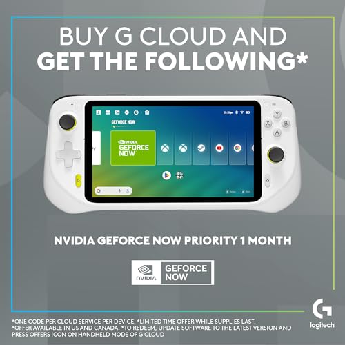 Logitech G Cloud Handheld Portable Gaming Console with Long-Battery Life, 1080P 7-Inch Touchscreen, Lightweight Design, Xbox Cloud Gaming, NVIDIA GeForce NOW, Google Play - Image 8