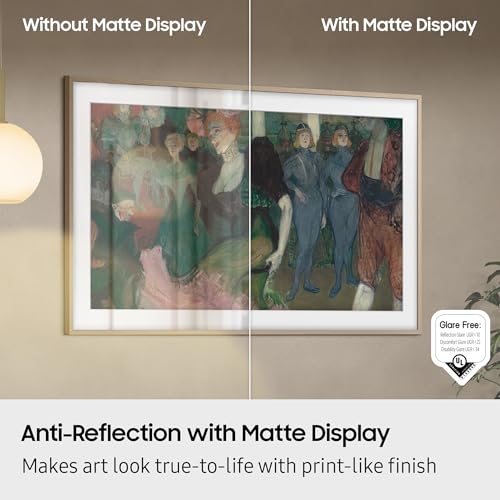 Samsung 65-Inch Class The Frame LS03F 4K QLED Smart TV (2025 Model) Slim Fit Wall Mount, Modern Frame Design, NQ4 AI Gen2 Processor, Art Mode, Artful Picture Quality, Samsung Vision AI, Alexa Built-in - Image 4