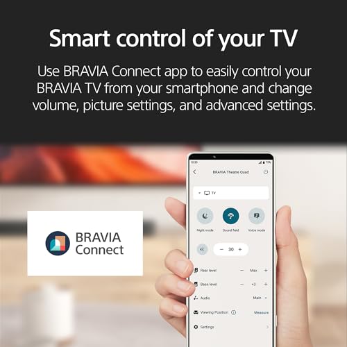 Sony BRAVIA 5 65 Inch TV, Mini LED, 4K Smart Google TV, XR Processor with AI Technology,120hz Television with Dolby Vision/Atmos, Exclusive Features for PlayStation®5, K-65XR50, 2025 Model - Image 7