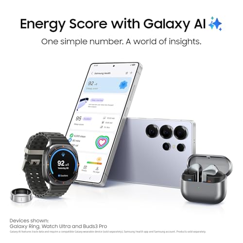 SAMSUNG Galaxy S25 Ultra, 512GB Smartphone, Unlocked Android, AI Night Mode Camera, Snapdragon 8 Elite Fast Processor, 5000mAh Battery, Built-in S Pen, 2025, US 1 Yr Warranty, Titanium Black - Image 6
