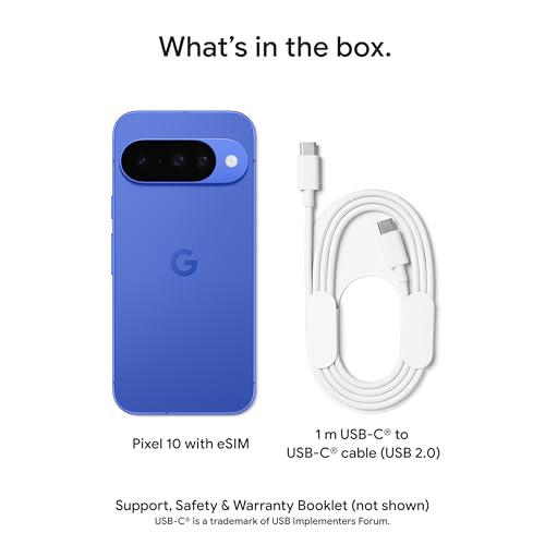 Google Pixel 10 - Unlocked Android Smartphone - Gemini AI Assistant - Advanced Triple Rear Camera, Fast-Charging 24+ Hour Battery, and 6.3" Actua Display - Obsidian - 128 GB (2025 Model) - Image 6