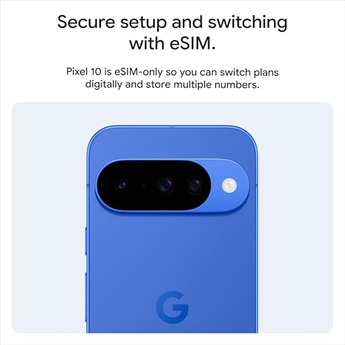 Google Pixel 10 - Unlocked Android Smartphone - Gemini AI Assistant - Advanced Triple Rear Camera, Fast-Charging 24+ Hour Battery, and 6.3" Actua Display - Obsidian - 128 GB (2025 Model) - Image 3