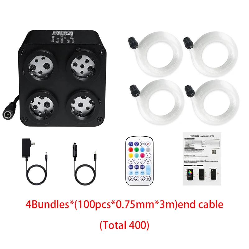 plus 400pcs 3m cable