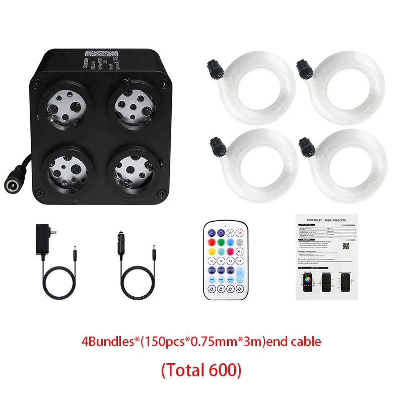 plus 600pcs 3m cable