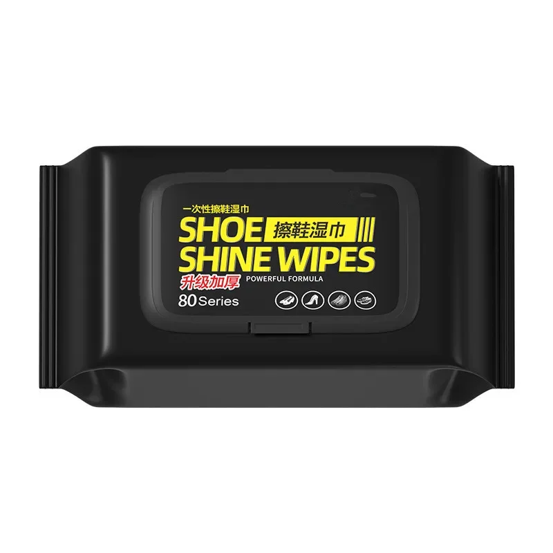Portable Outdoor Shoe Cleaner Wipes Powerful Disposable Sneaker Cleaning Cloths for White Shoes Sneakers Cleaning Kit - Image 5