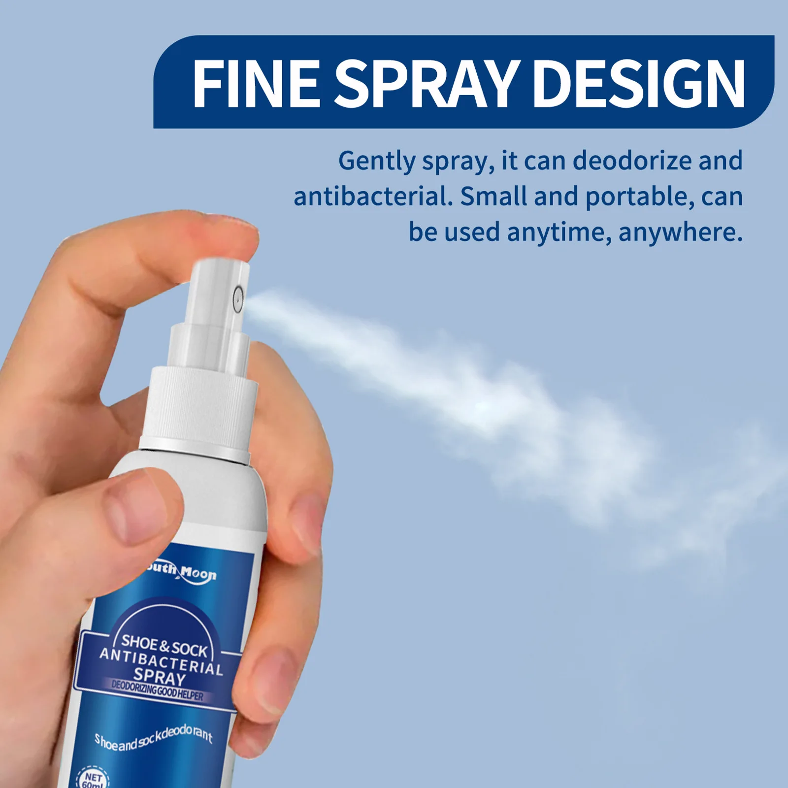 Muti-Purpose Odor Eliminator for Shoes Sneakers Boots Sandals - Image 3