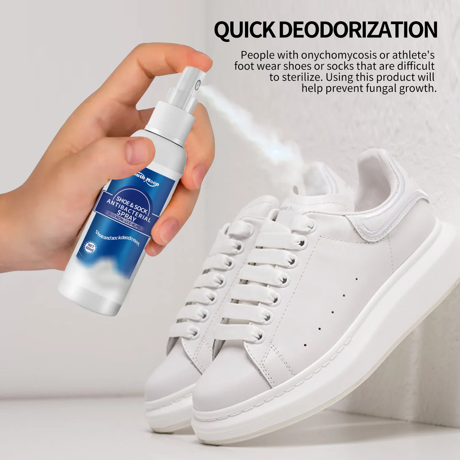 Muti-Purpose Odor Eliminator for Shoes Sneakers Boots Sandals - Image 2