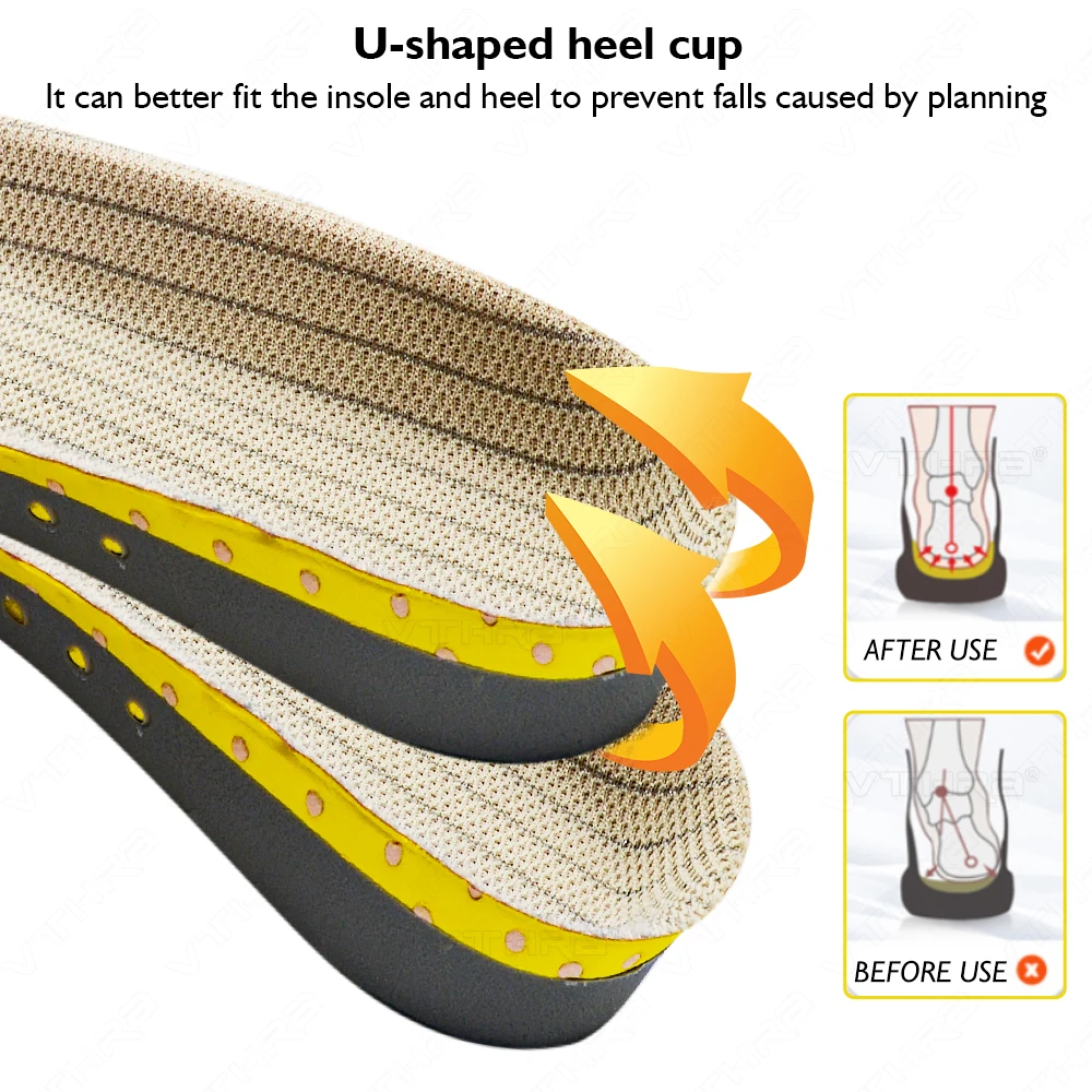 Krolik Orthotic Gel Insoles For Sneaker Orthopedic Flat Foot Cushion Insert Arch Support Pad Foot Pain-relieving Man Women - Image 5