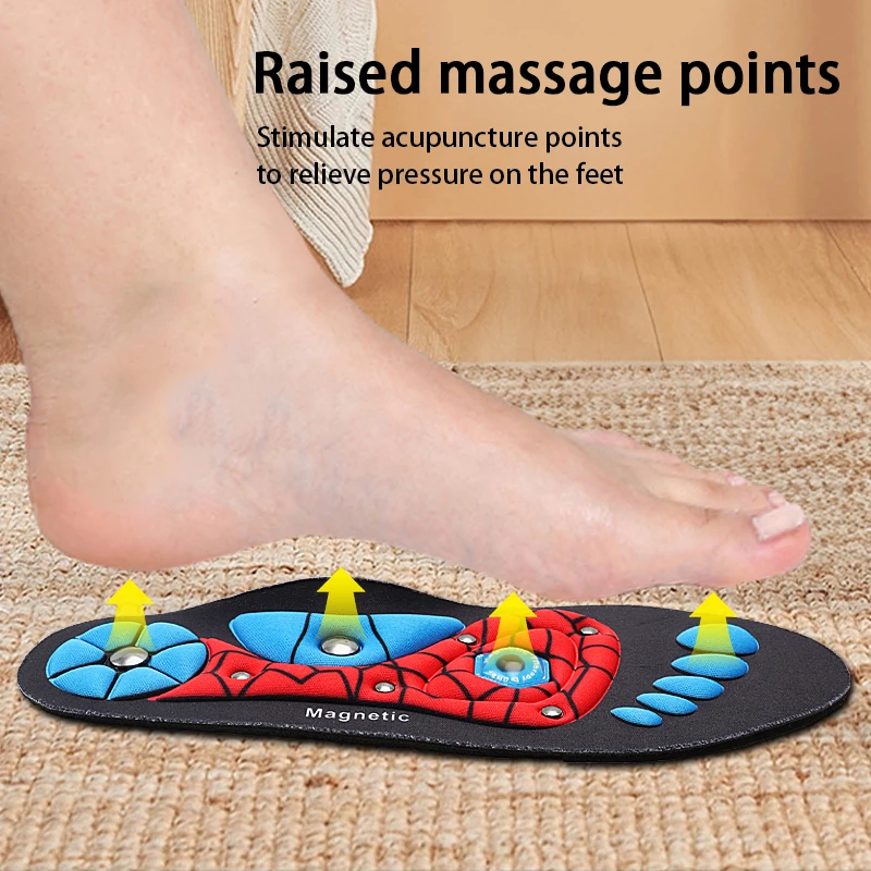 Magnetic Therapy Massage Insoles Men Foot Acupoint Massage Insoles Arch Support Orthopedic insole Comfort Shoe Pads 1Pair/2Pair - Image 4