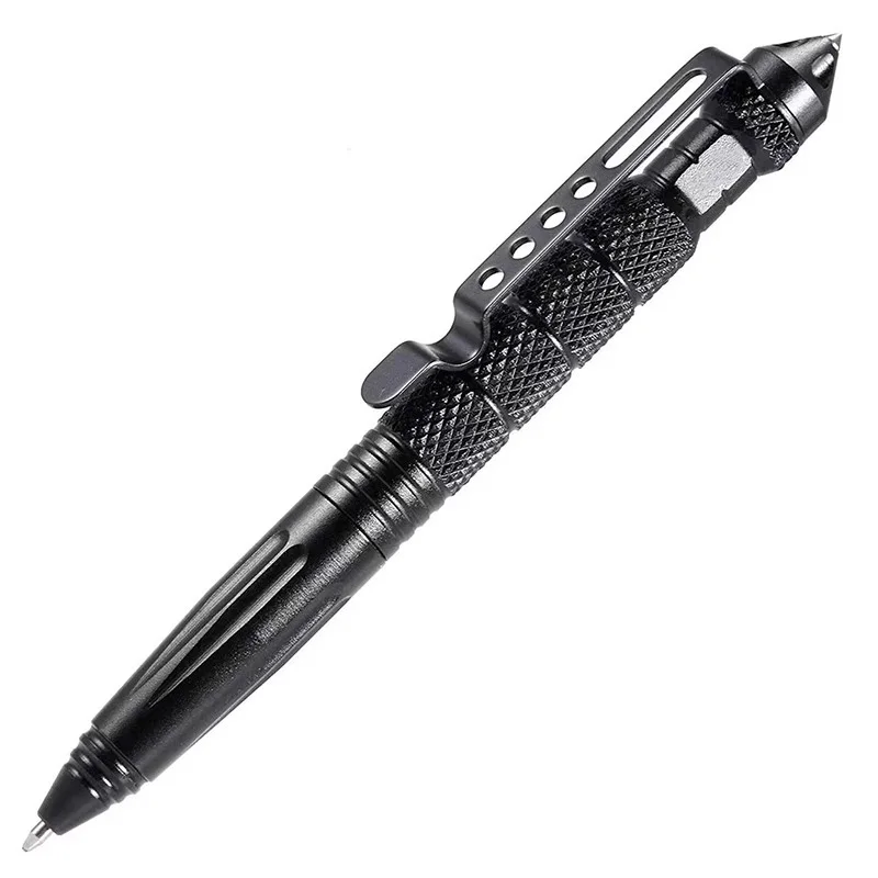 High Quality Metal Military Tactical Pen School Student Office Ballpoint Pens Emergency Glass Breaker Self Defense EDC Supplies - Image 6